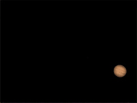 Jupiter mit Monden mit 8Zoll Orion